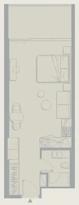 Studio floor plan