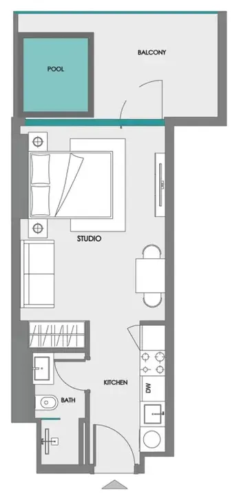 Studio floor plan