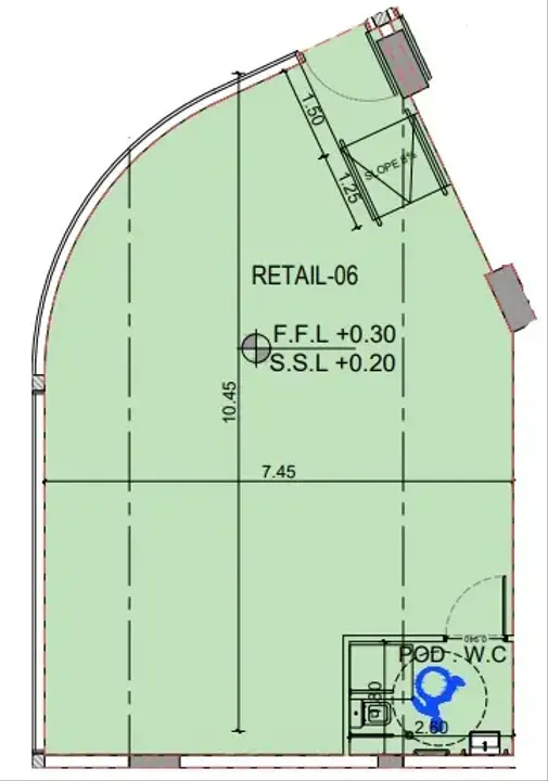 Retail floor plan