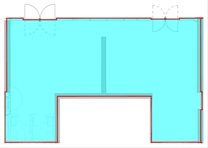 Retail floor plan