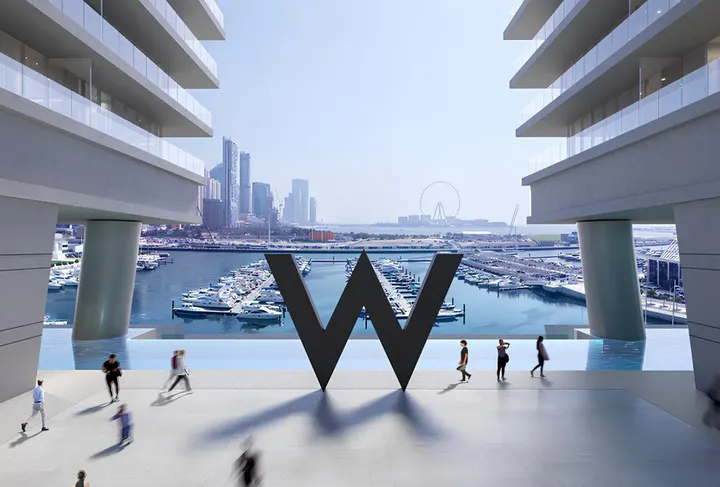 ARADA PROPERTIES "W Residences Tower 3 at Dubai Harbour" — View 3