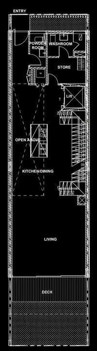 3 BR floor plan