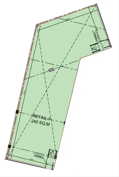 Retail floor plan