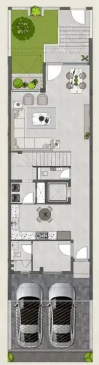 4 BR floor plan