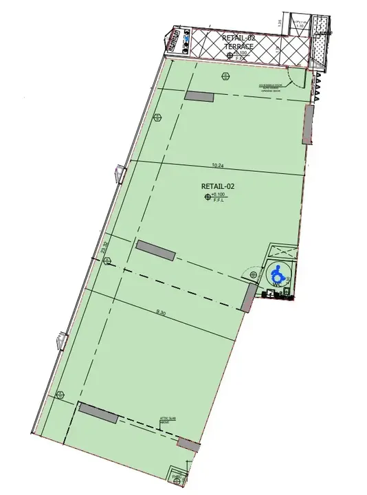 Retail floor plan