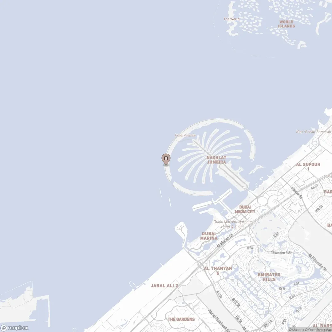 Raffles Residences The Palm Dubai — View 2