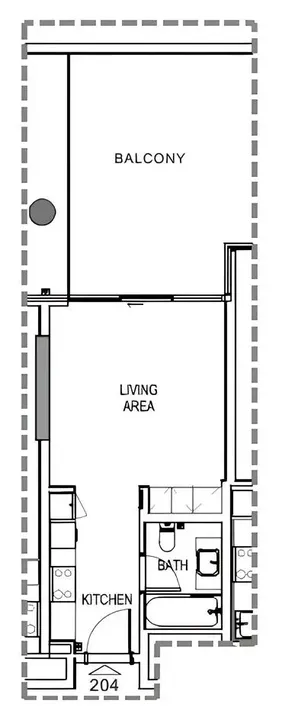 Studio floor plan