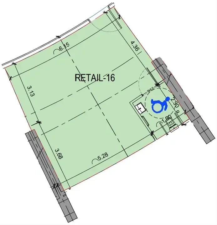 Retail floor plan