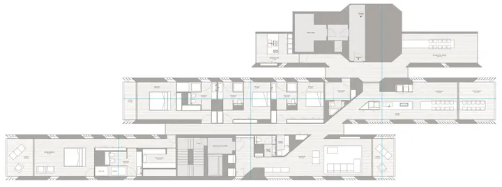 4 BR floor plan