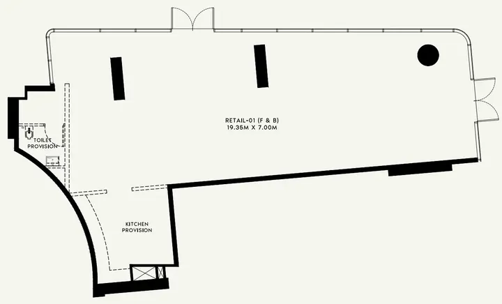 Retail floor plan