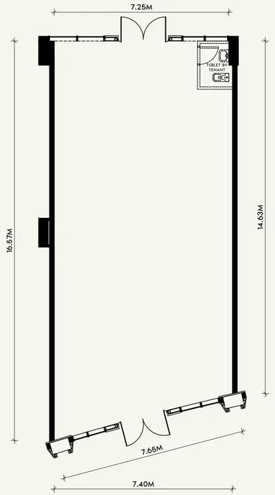 Retail floor plan
