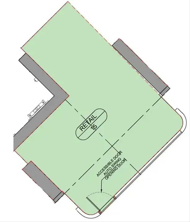 Retail floor plan