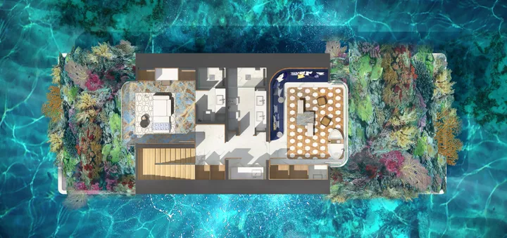 2 BR floor plan