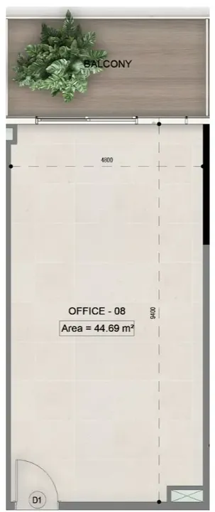 Office floor plan