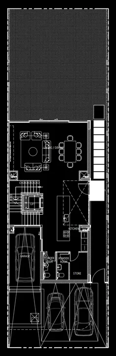 5 BR floor plan
