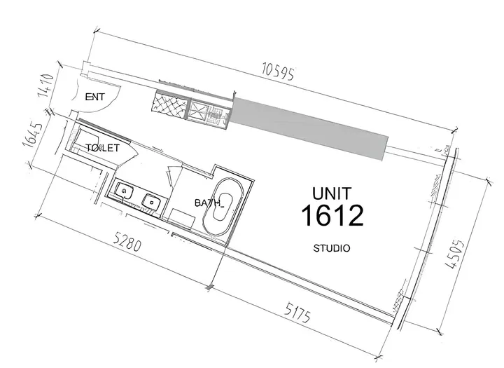 Studio floor plan