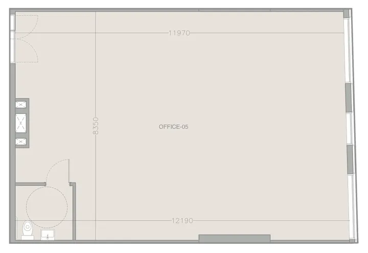 Office floor plan