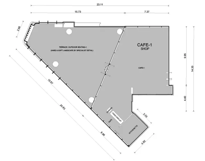 Retail floor plan
