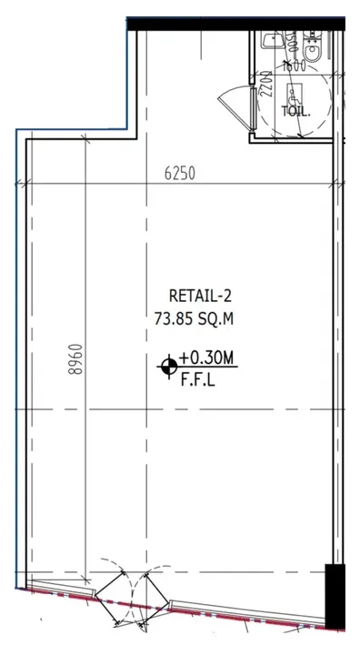 Retail floor plan