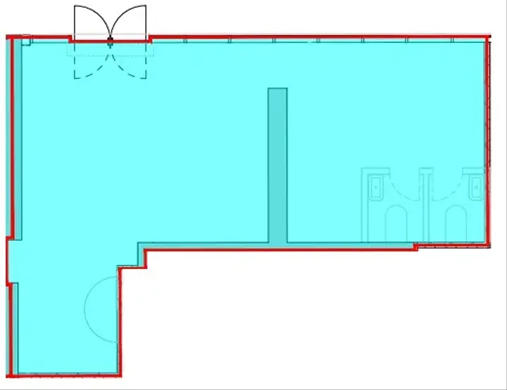 Retail floor plan