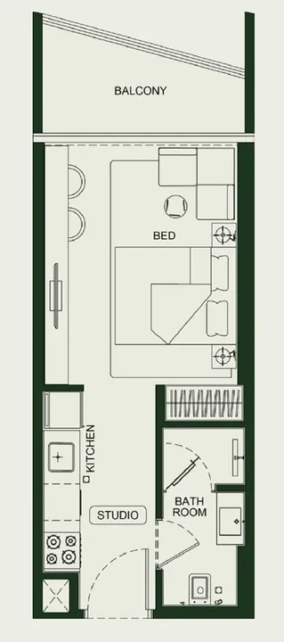 Studio floor plan