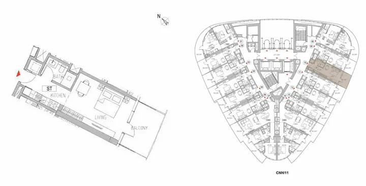 Studio floor plan