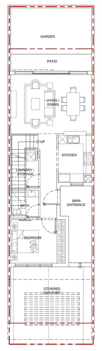 5 BR floor plan
