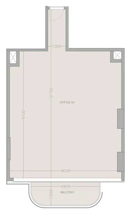 Office floor plan