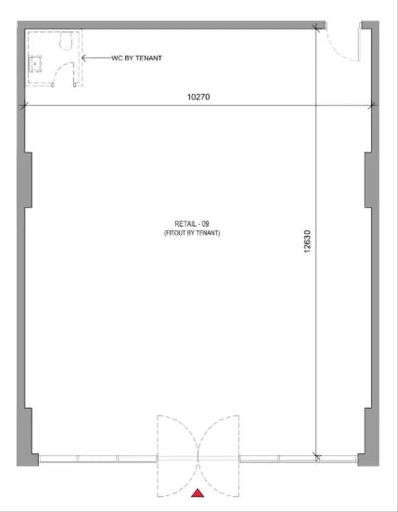 Retail floor plan
