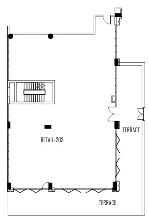 Retail floor plan