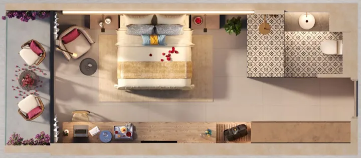 Studio floor plan