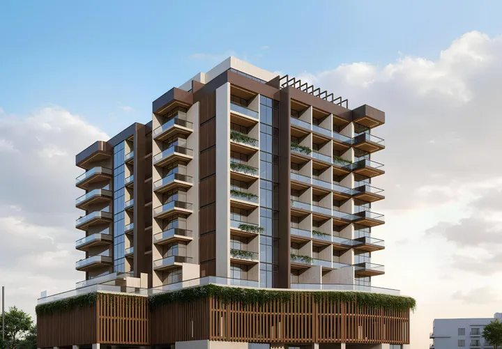Golf Terrace Residences by Asak Real Estate Development, developer's render