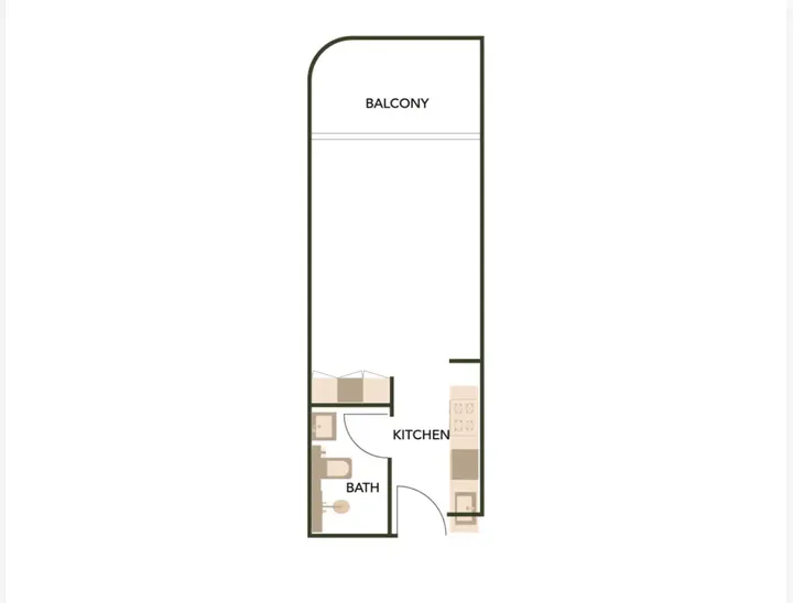 Studio floor plan
