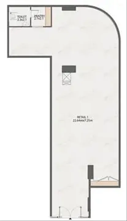 Retail floor plan