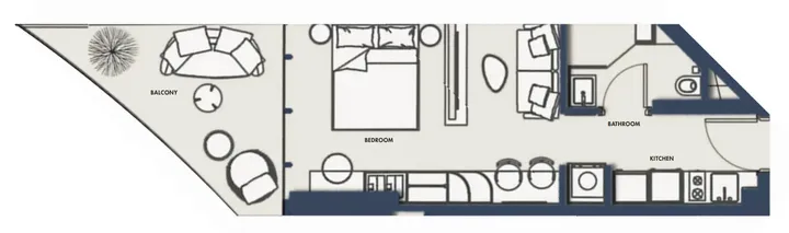 Studio floor plan