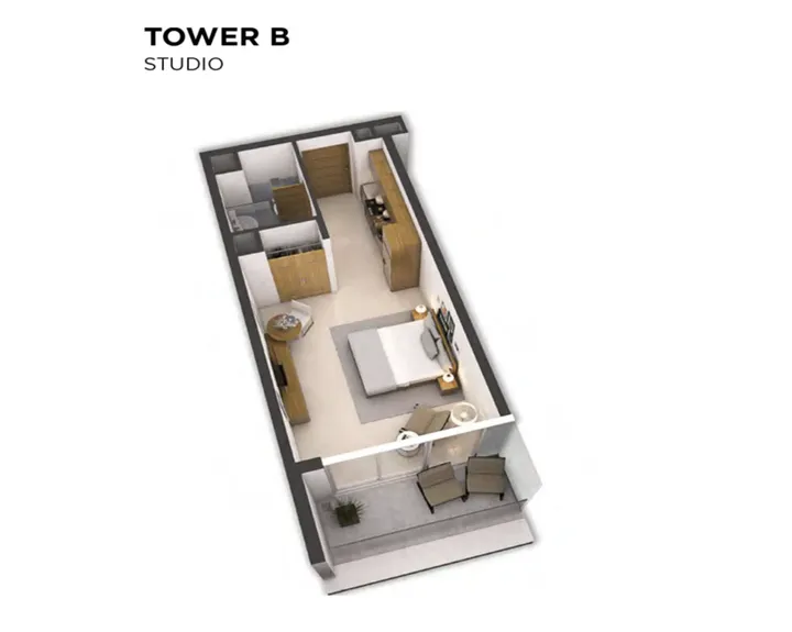 Studio floor plan