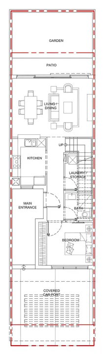 5 BR floor plan