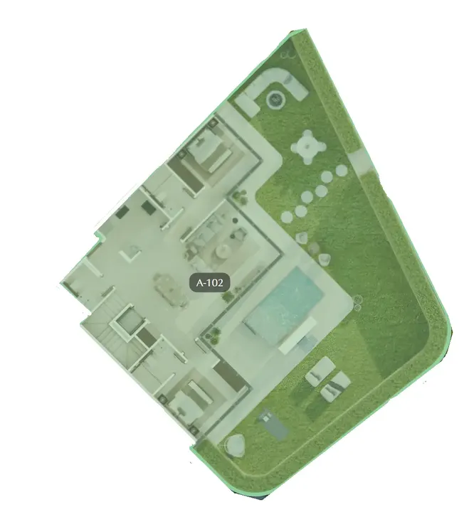 5 BR floor plan
