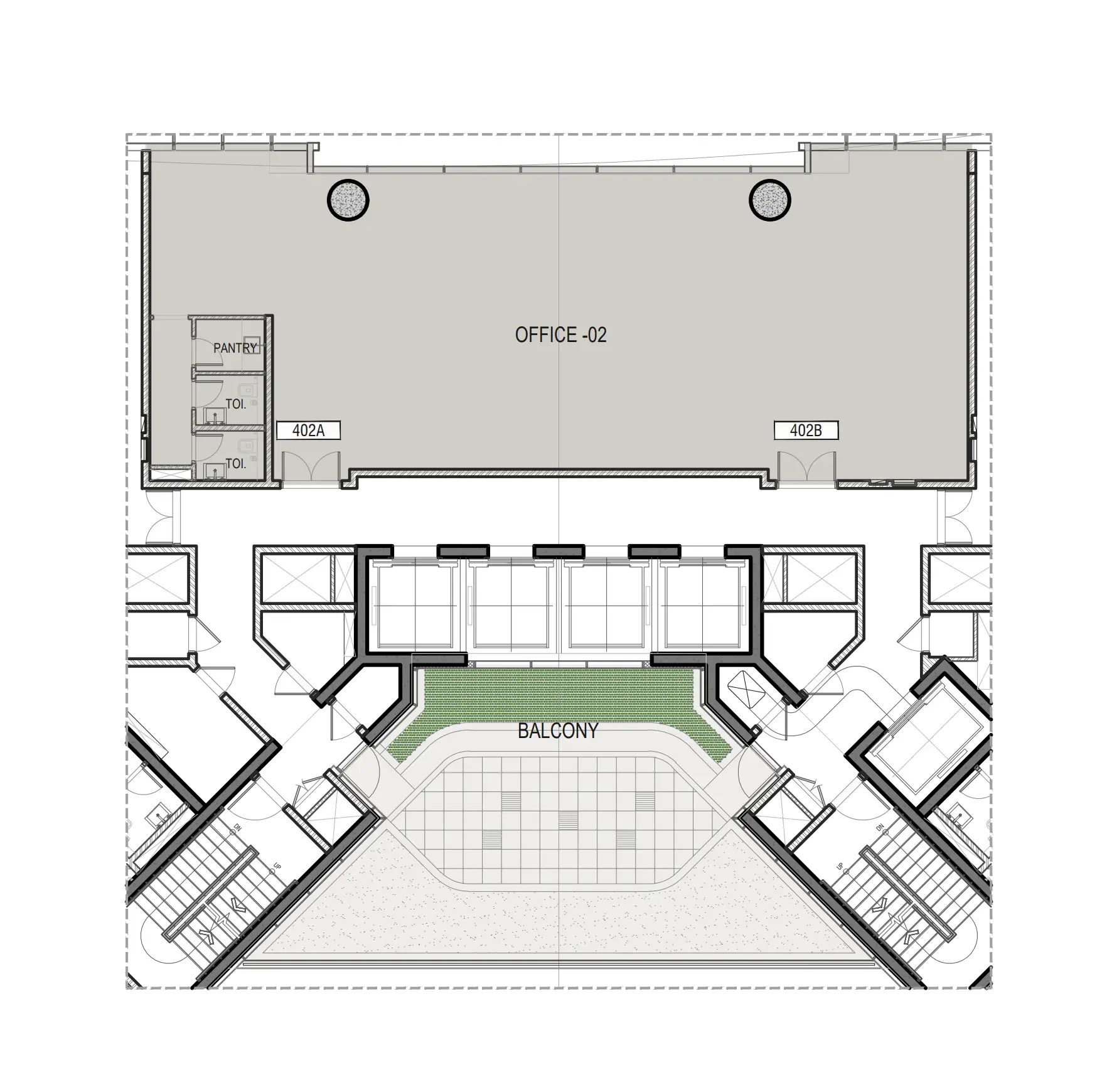 Office floor plan