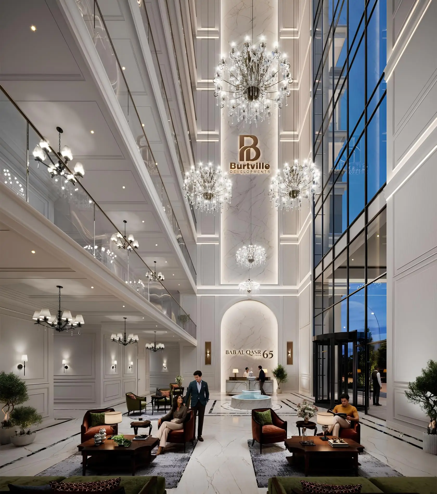 BURTVILLE "Bab Al Qasr Garden 65" NEW LAUNCH