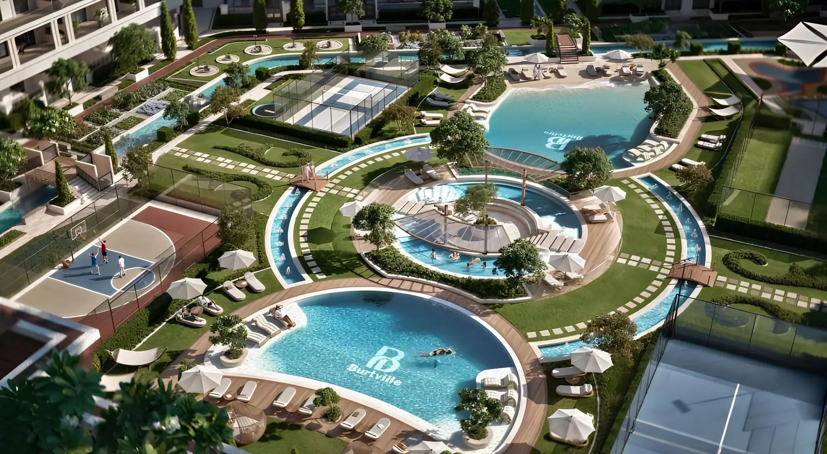 BURTVILLE "Bab Al Qasr Garden 65" NEW LAUNCH