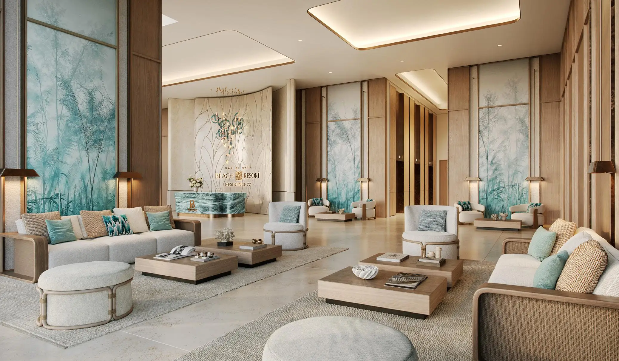BURTVILLE "Bab Al Qasr Beach Resort 77" NEW LAUNCH