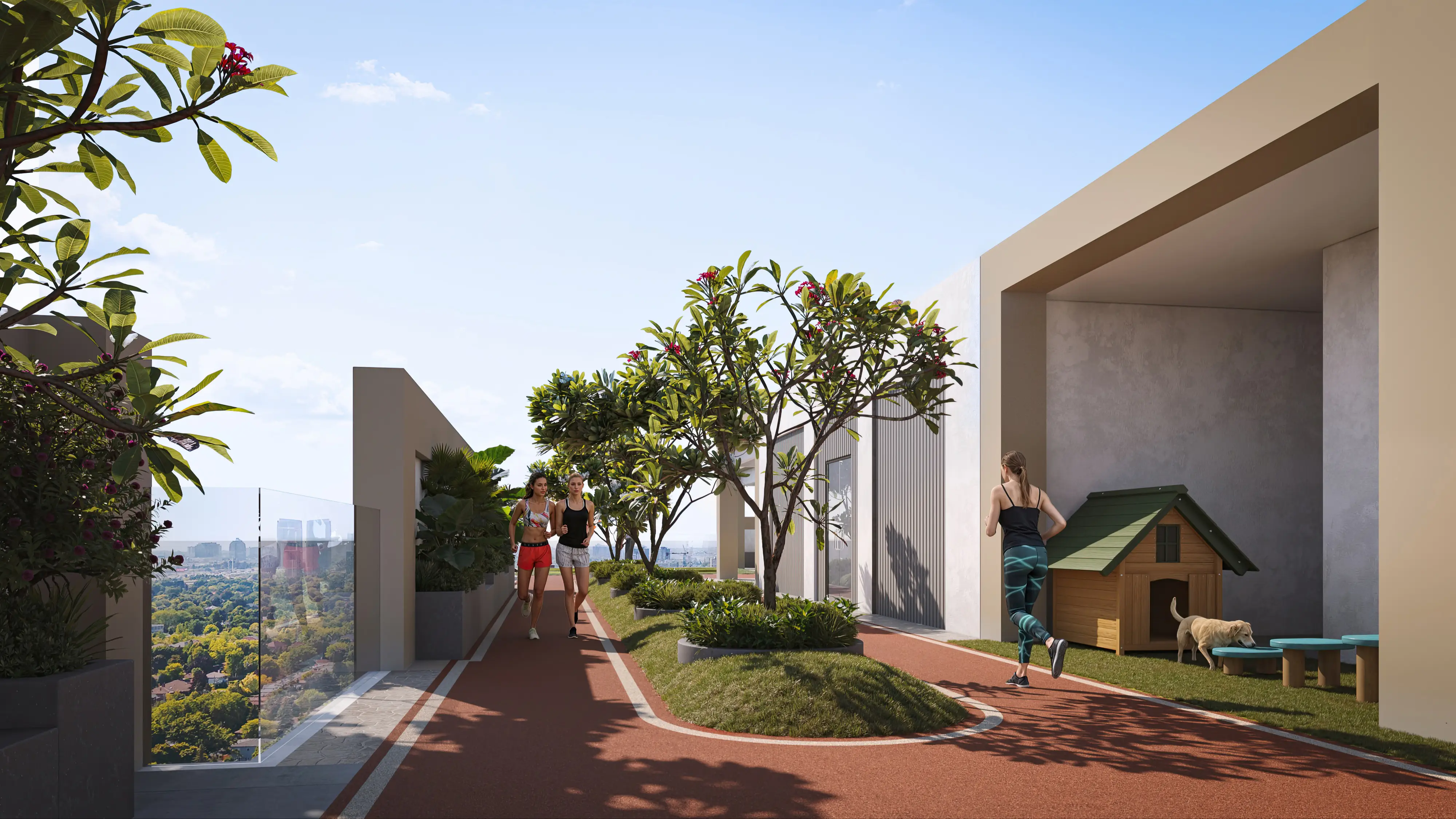 GOLDEN LIGHT "Courtyard One" 11