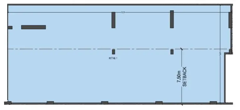 Retail floor plan