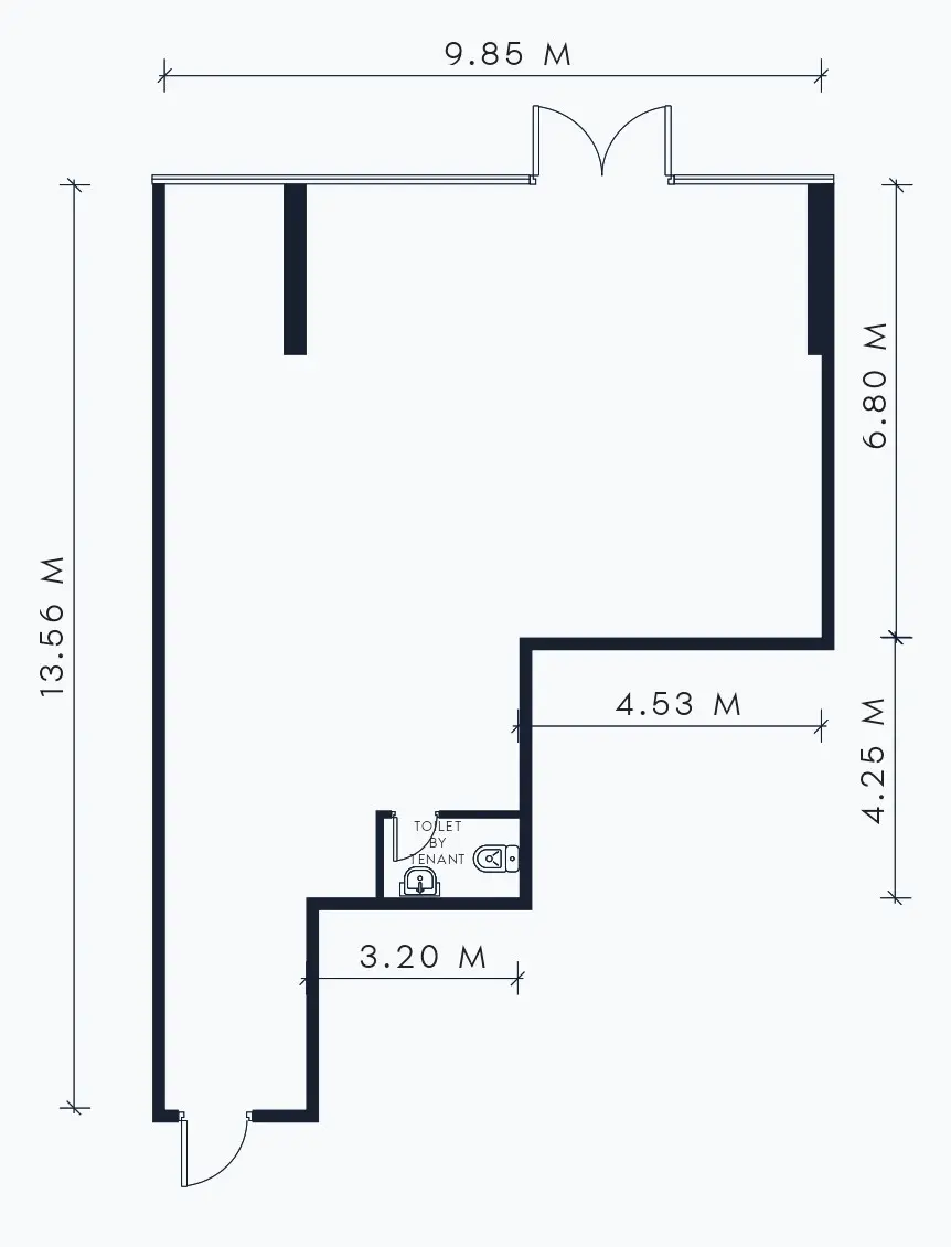 Retail floor plan