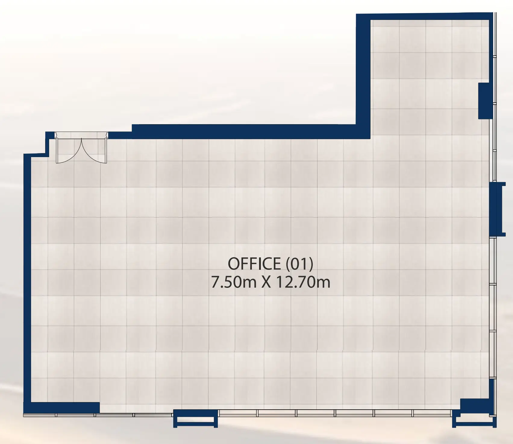 Office floor plan