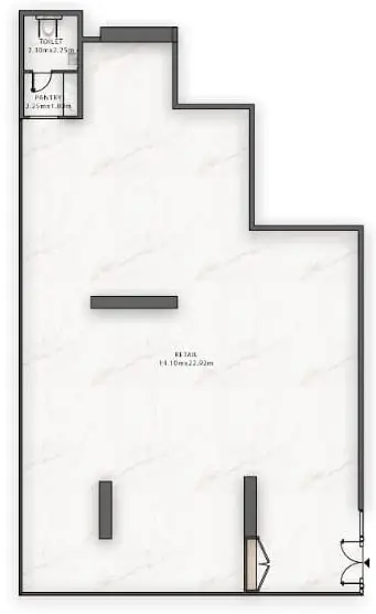 Retail floor plan