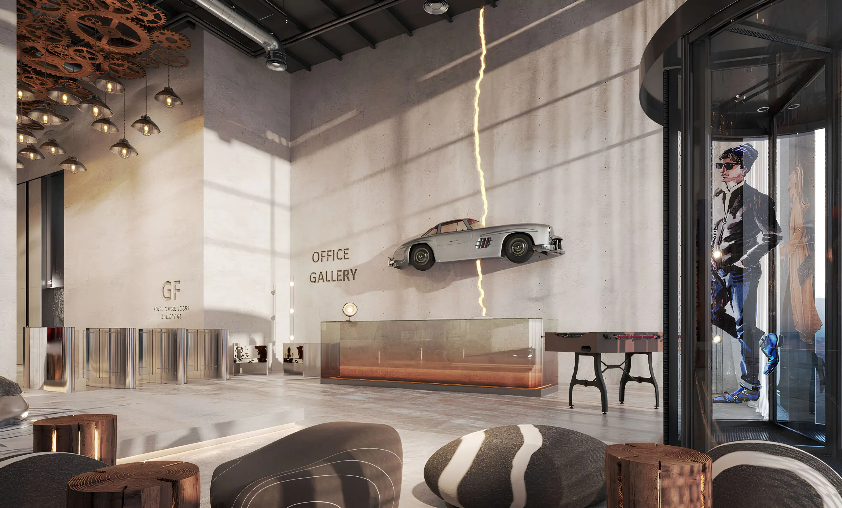 single static gallery