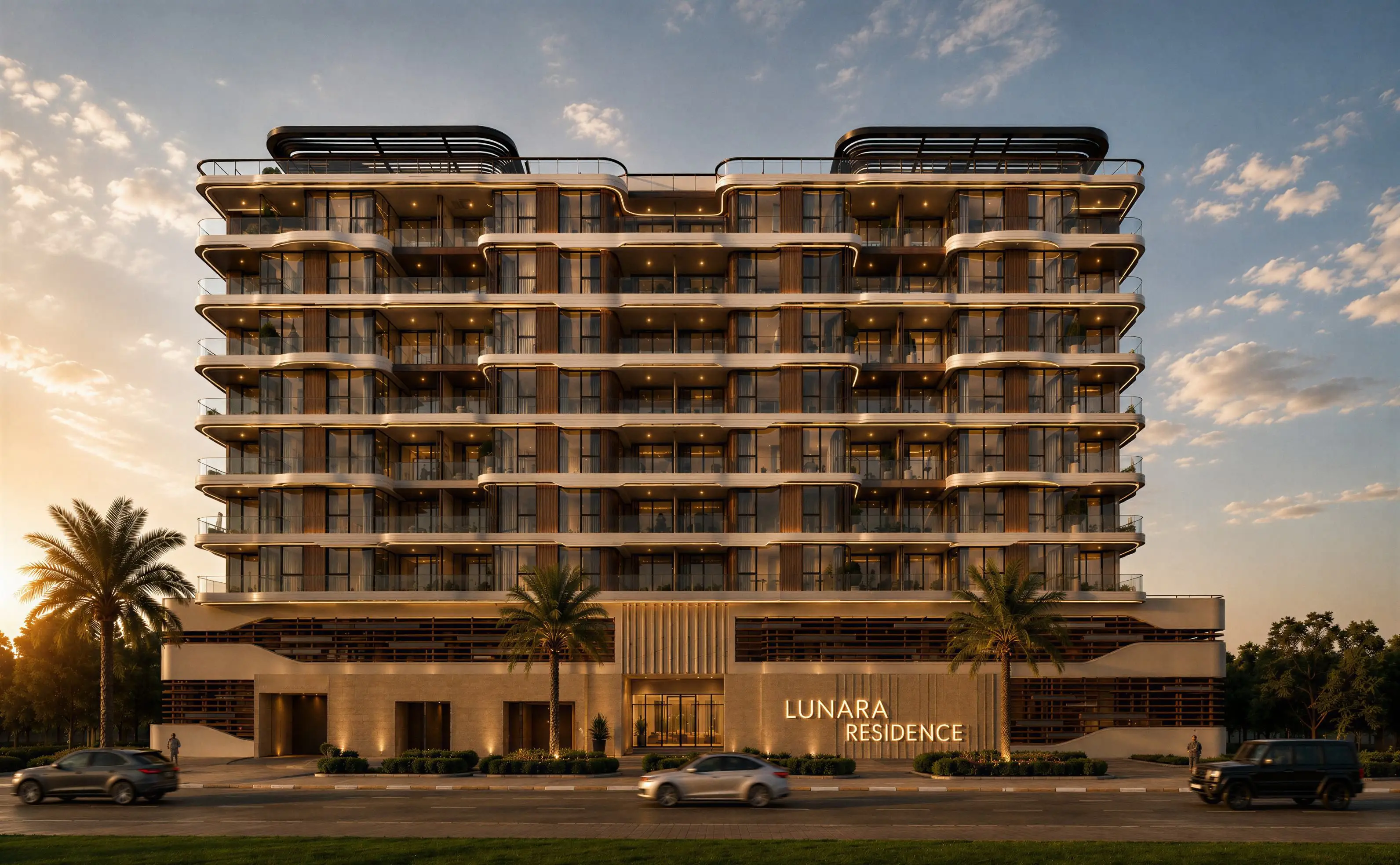 Lunara Residence in Jumeirah Garden City