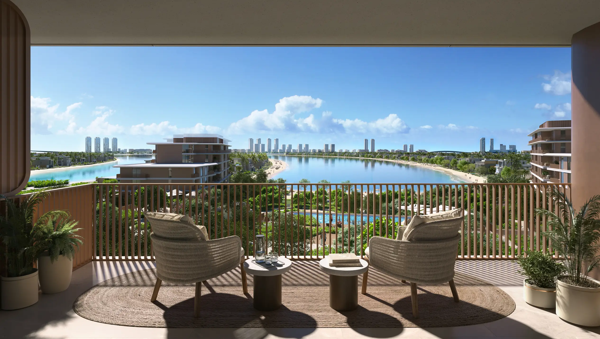 Palm Central Penthouse Living